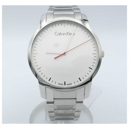 Front view of Calvin Klein City Men's Swiss Quartz (Battery-Powered) Watch K2G2G1Z6-SDV