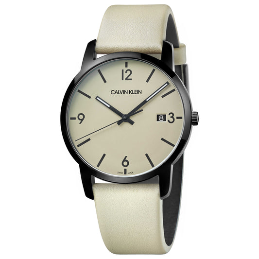 Front view of Calvin Klein City Men's Quartz Watch K2G2G4GK
