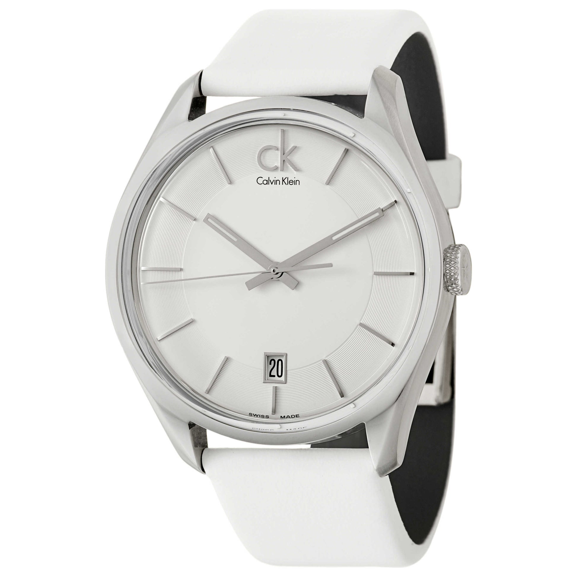 Front view of Calvin Klein Masculine Men's Swiss Quartz (Battery-Powered) Watch K2H21101