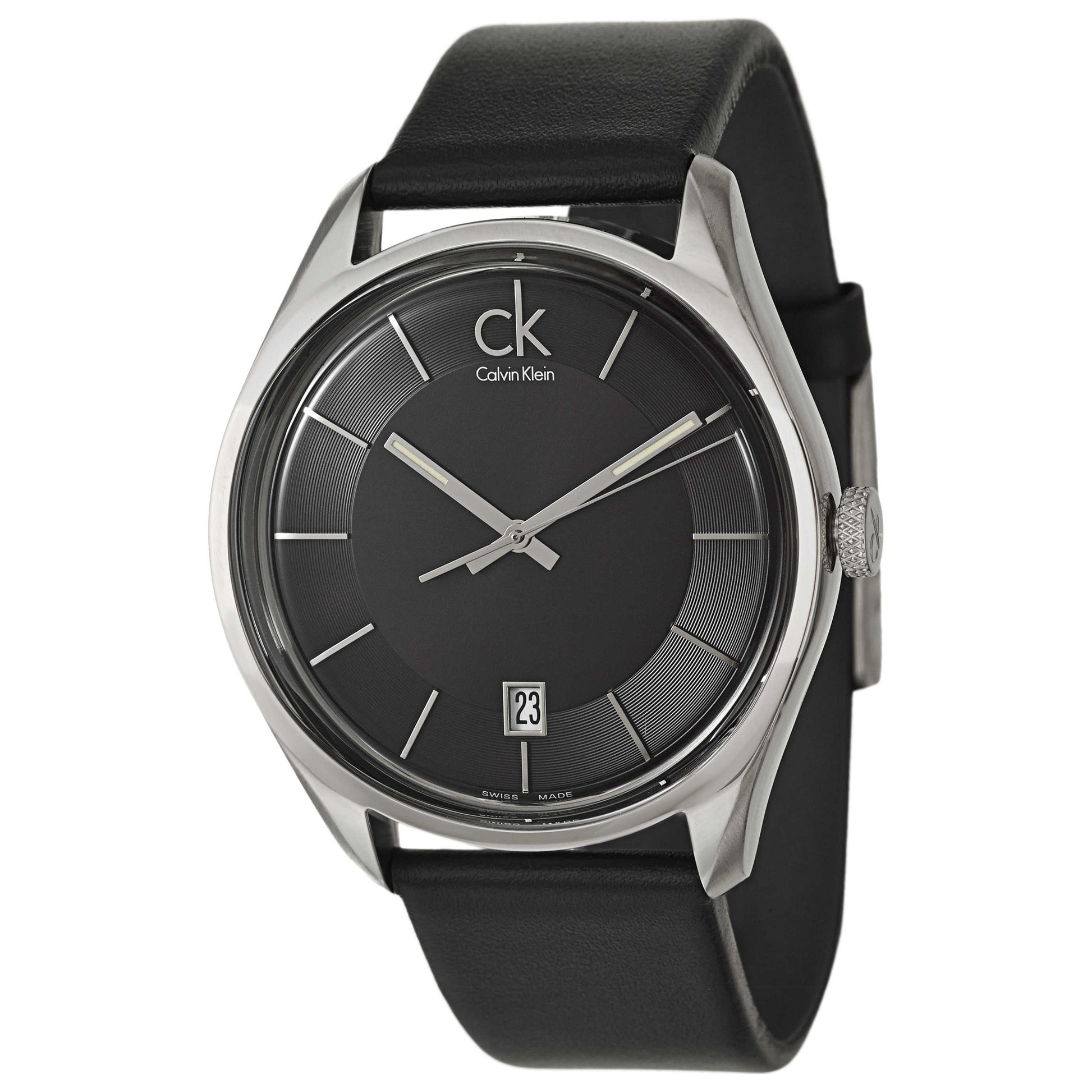 Front view of Calvin Klein Masculine Men's Swiss Quartz (Battery-Powered) Watch K2H21102