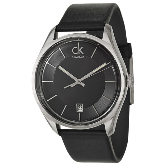 Front view of Calvin Klein Masculine Men's Swiss Quartz (Battery-Powered) Watch K2H21102