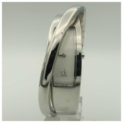 Front view of Calvin Klein Feminine Women's Swiss Quartz (Battery-Powered) Watch K2J23101-PO