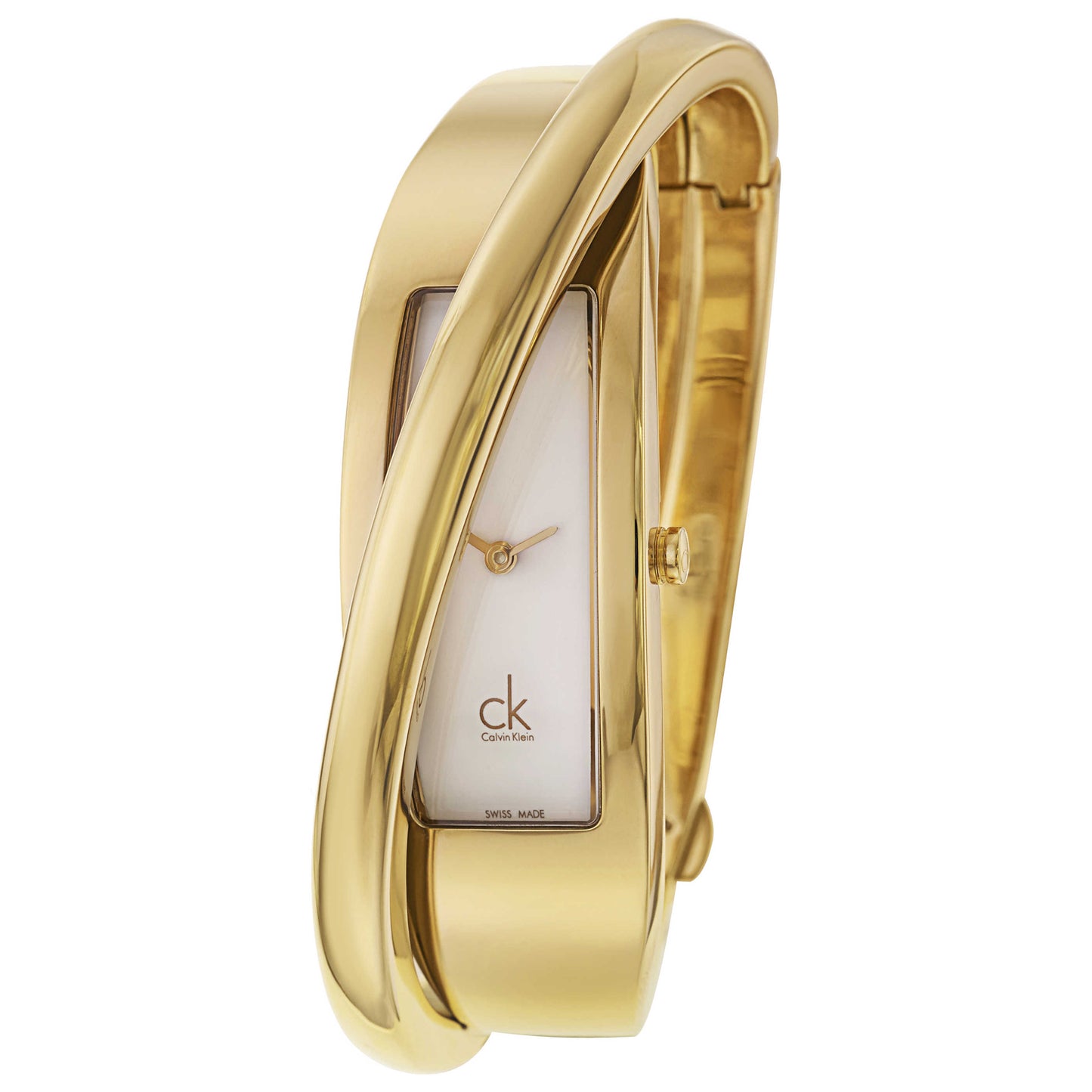 Front view of Calvin Klein Feminine Women's Swiss Quartz (Battery-Powered) Watch K2J23501