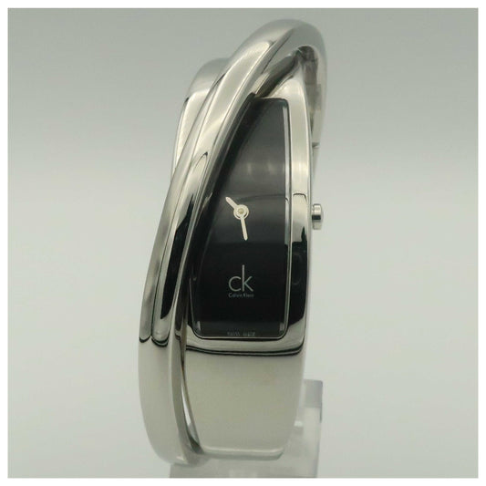 Front view of Calvin Klein Feminine Women's Swiss Quartz (Battery-Powered) Watch K2J24102-SD