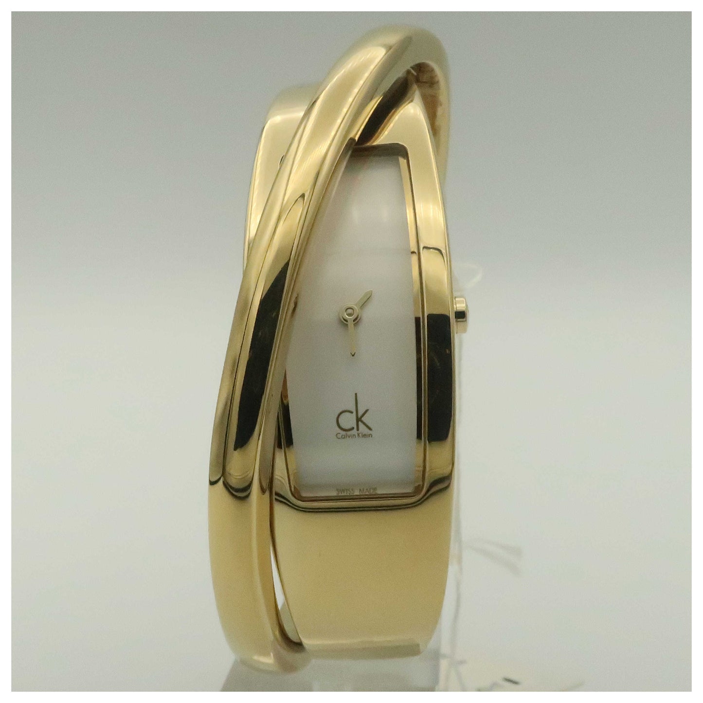 Front view of Calvin Klein Feminine Women's Swiss Quartz (Battery-Powered) Watch K2J24501-PO