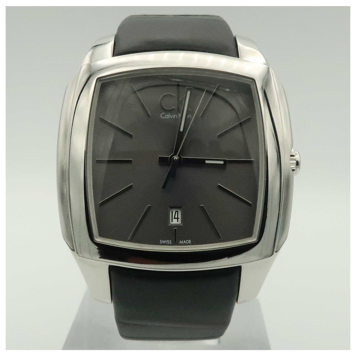 Front view of Calvin Klein Recess Men's Swiss Quartz (Battery-Powered) Watch K2K21107-PO