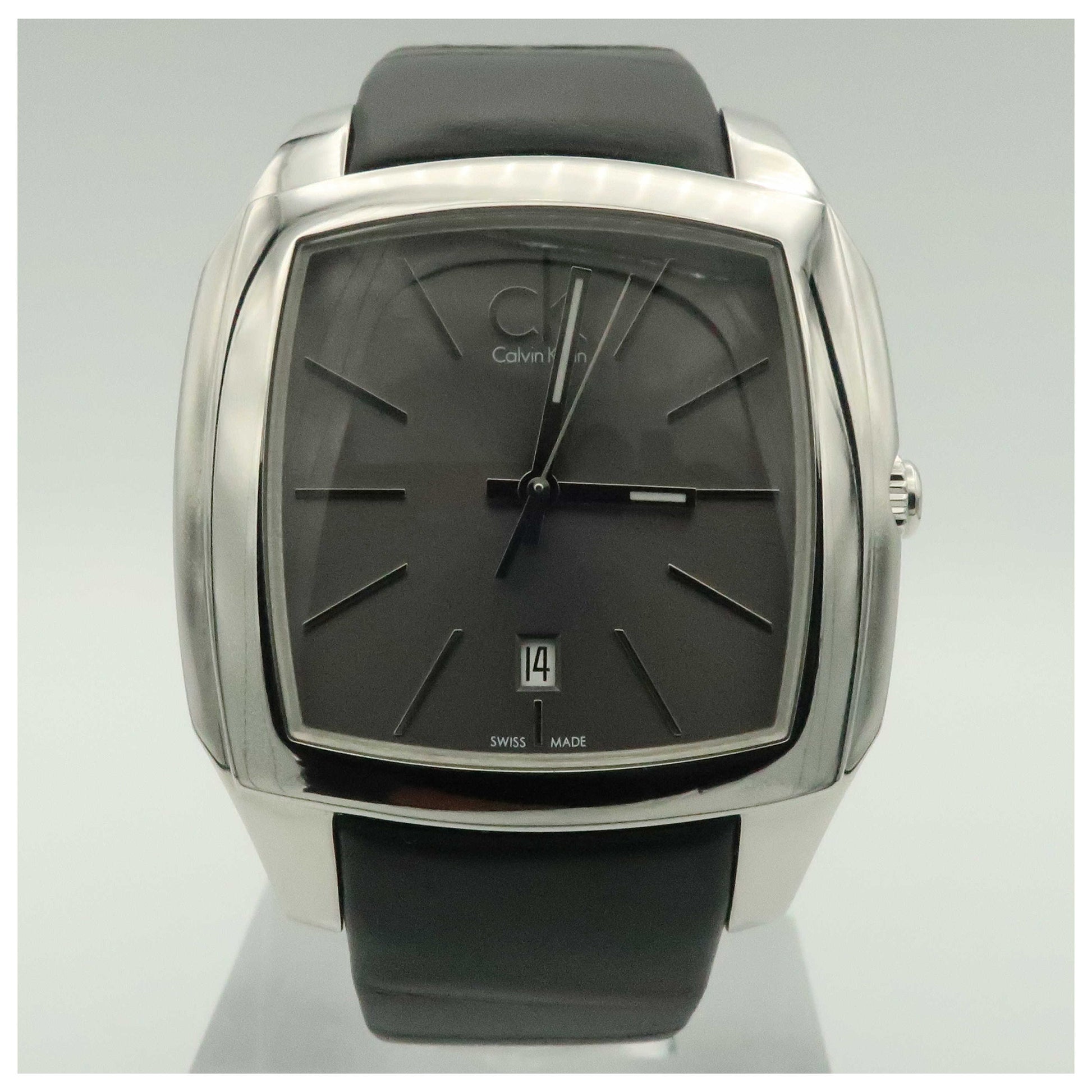 Front view of Calvin Klein Recess Men's Swiss Quartz (Battery-Powered) Watch K2K21107-PO