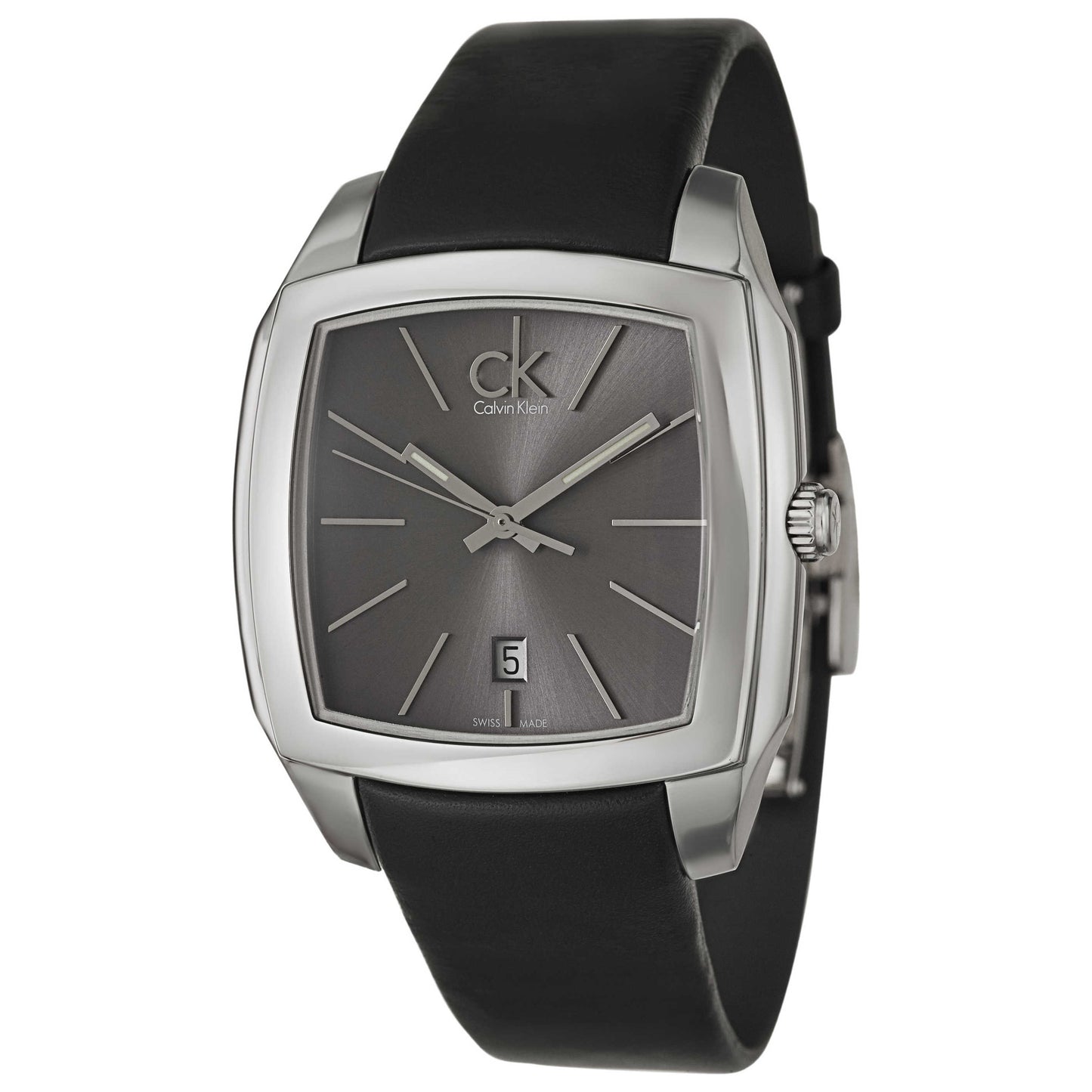 Front view of Calvin Klein Recess Men's Swiss Quartz (Battery-Powered) Watch K2K21107