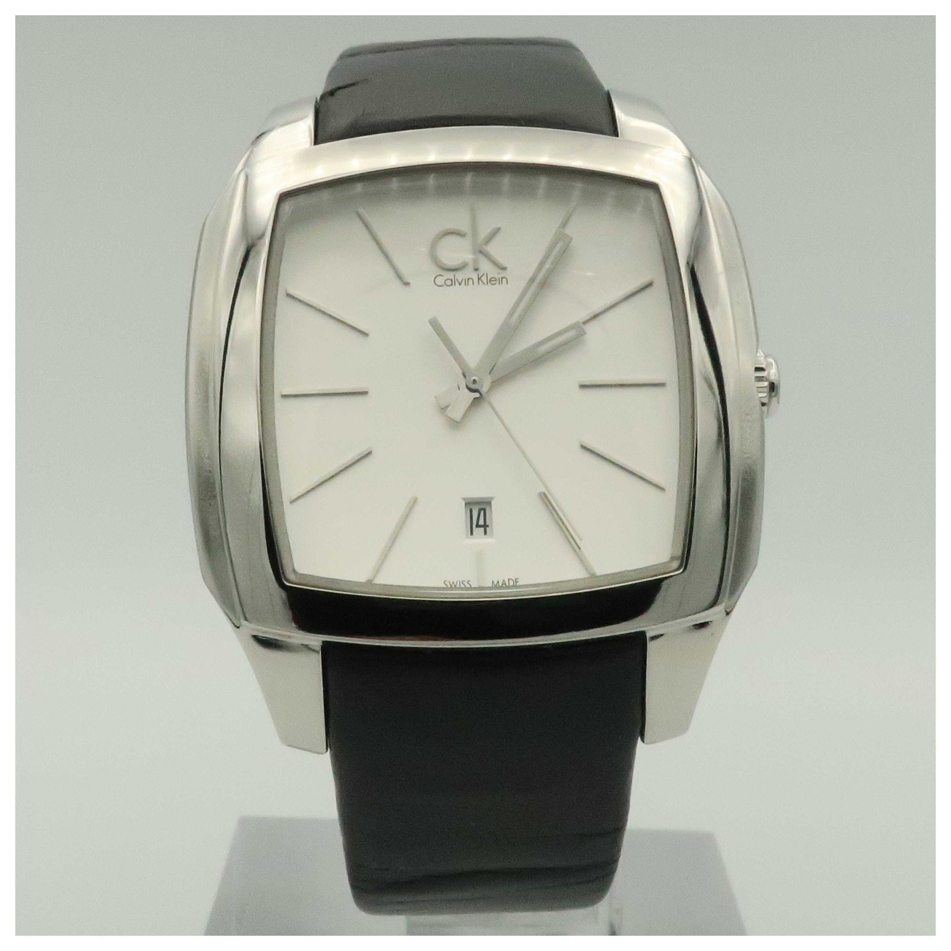 Front view of Calvin Klein Recess Men's Swiss Quartz (Battery-Powered) Watch K2K21120-PO