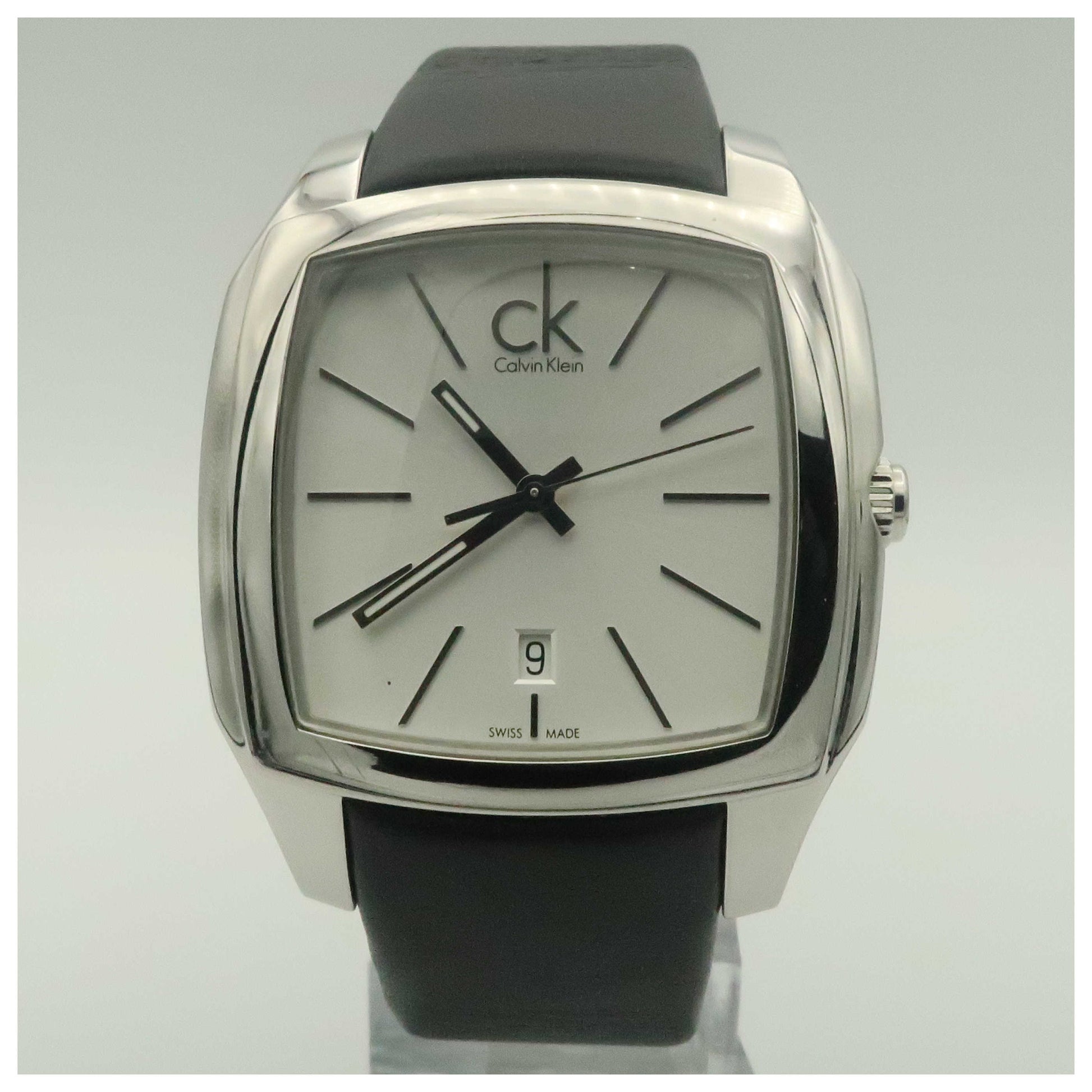 Front view of Calvin Klein Recess Men's Swiss Quartz (Battery-Powered) Watch K2K21120-SDV
