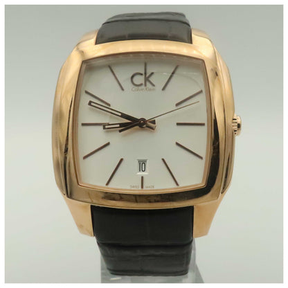 Front view of Calvin Klein Recess Men's Swiss Quartz (Battery-Powered) Watch K2K21620-PO2