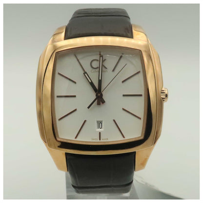 Front view of Calvin Klein Recess Men's Swiss Quartz (Battery-Powered) Watch K2K21620-PO