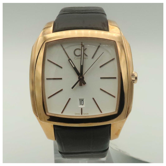 Front view of Calvin Klein Recess Men's Swiss Quartz (Battery-Powered) Watch K2K21620-PO