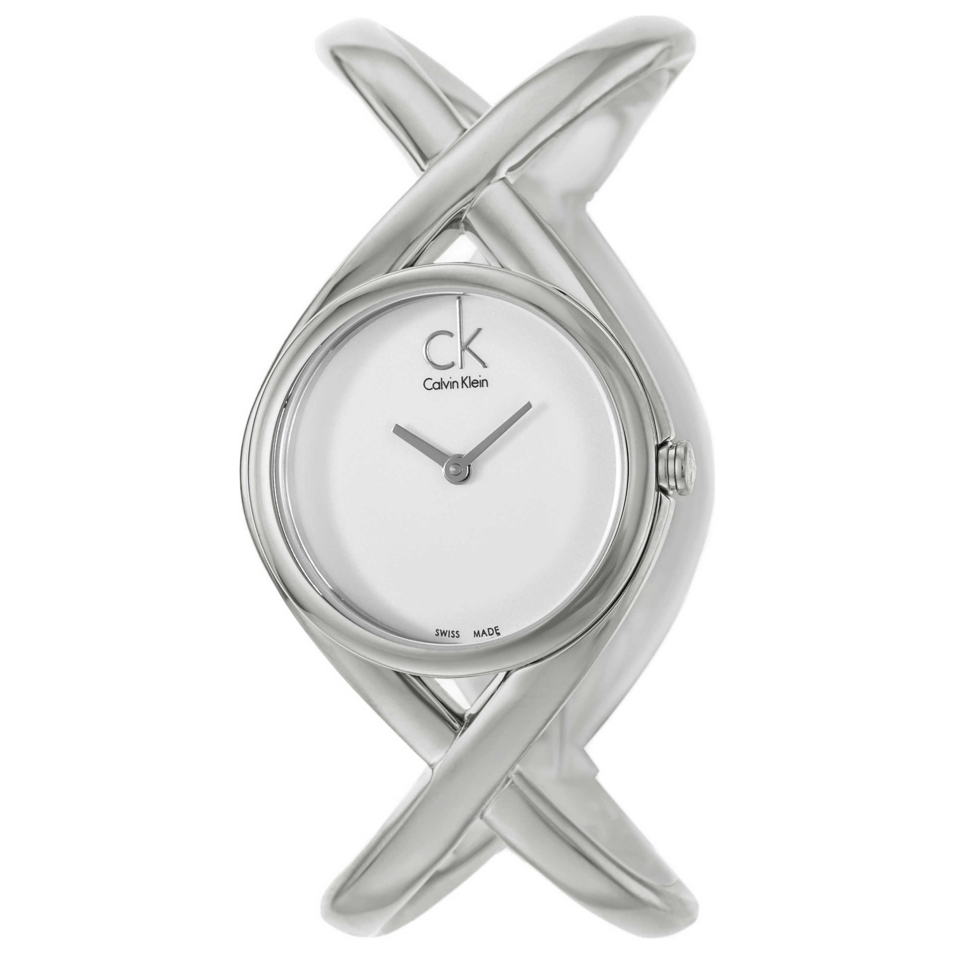 Front view of Calvin Klein Enlace Women's Swiss Quartz (Battery-Powered) Watch K2L23120