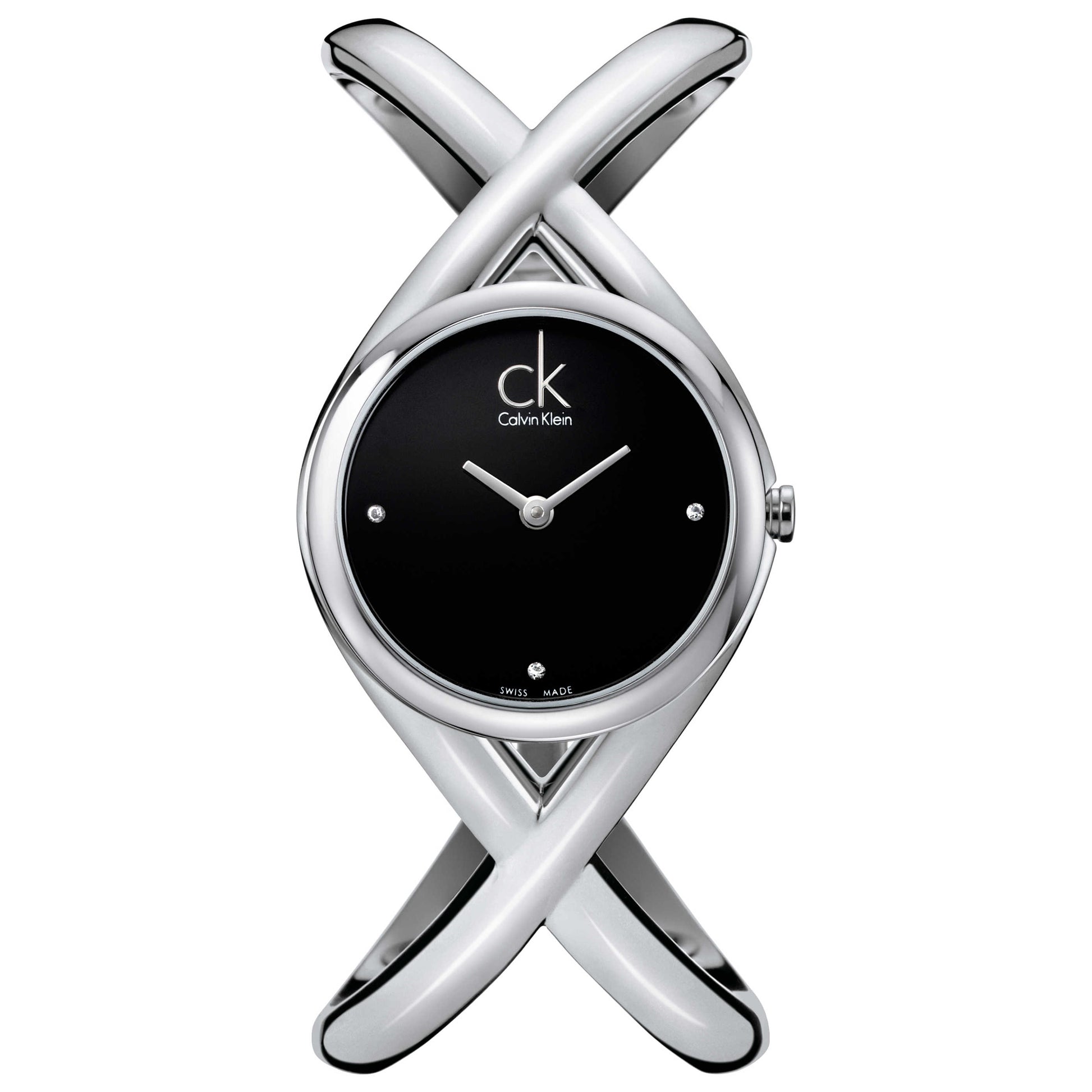 Front view of Calvin Klein Enlace Women's Swiss Quartz (Battery-Powered) Watch K2L24104