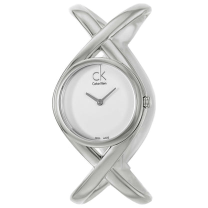Front view of Calvin Klein Enlace Women's Swiss Quartz (Battery-Powered) Watch K2L24120