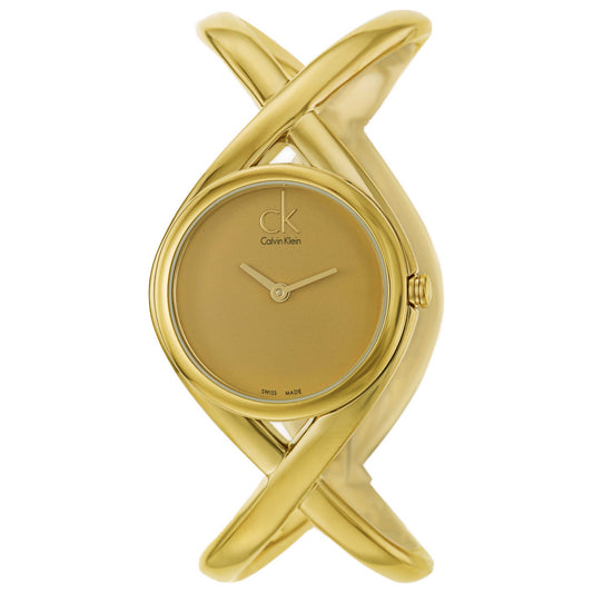 Front view of Calvin Klein Enlace Women's Swiss Quartz (Battery-Powered) Watch K2L24509