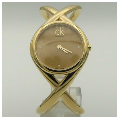 Front view of Calvin Klein Enlace Women's Swiss Quartz (Battery-Powered) Watch K2L24513-SDV