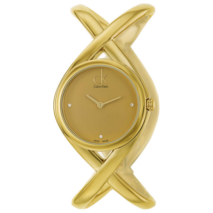 Front view of Calvin Klein Enlace Women's Swiss Quartz (Battery-Powered) Watch K2L24513