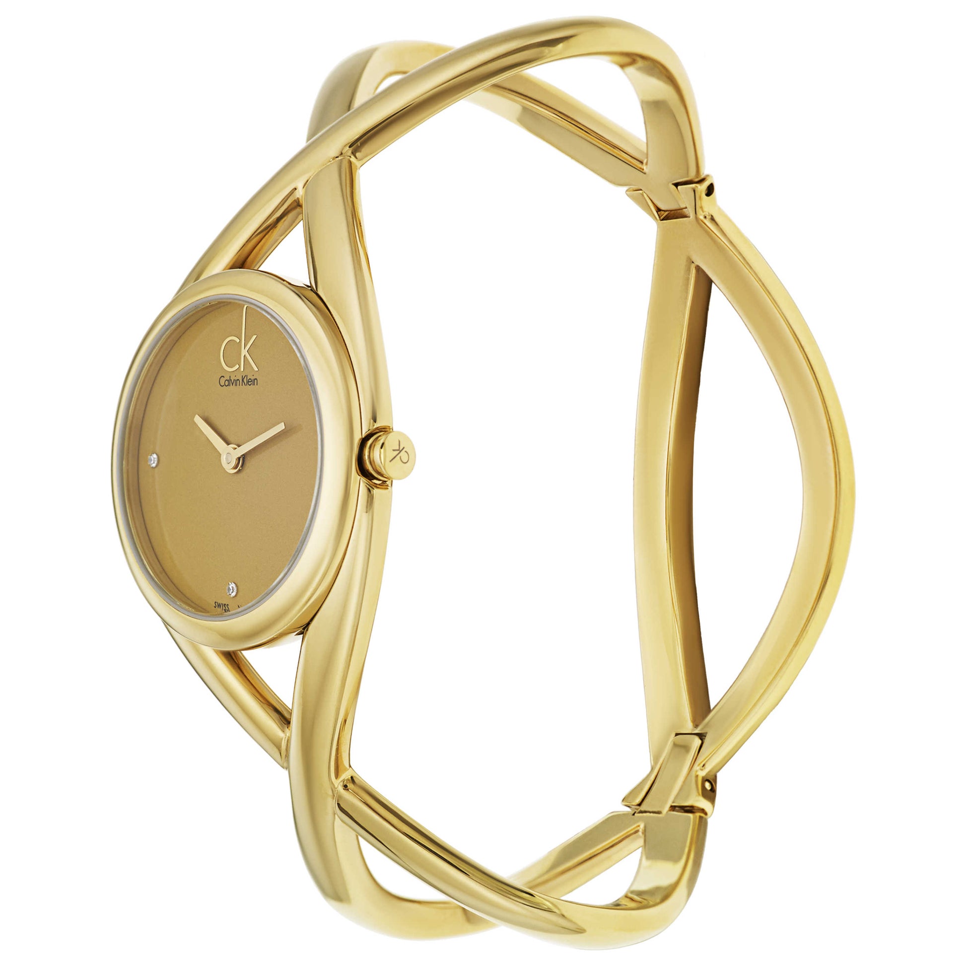 Calvin Klein Enlace Women's Swiss Quartz (Battery-Powered) Watch K2L24513 - Image #4