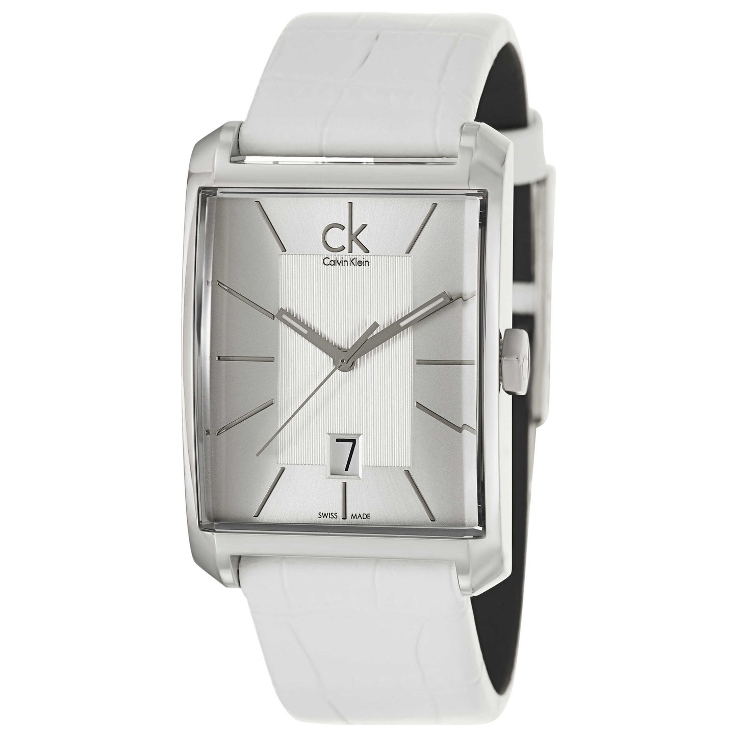 Front view of Calvin Klein Window Men's Swiss Quartz (Battery-Powered) Watch K2M21120