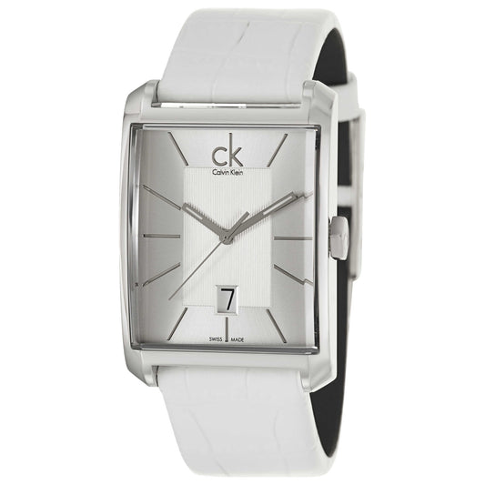 Front view of Calvin Klein Window Men's Swiss Quartz (Battery-Powered) Watch K2M21120