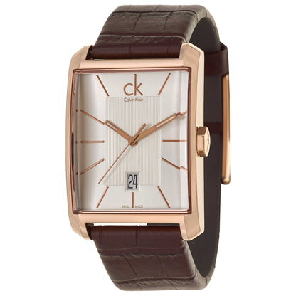 Front view of Calvin Klein Window Men's Swiss Quartz (Battery-Powered) Watch K2M21620