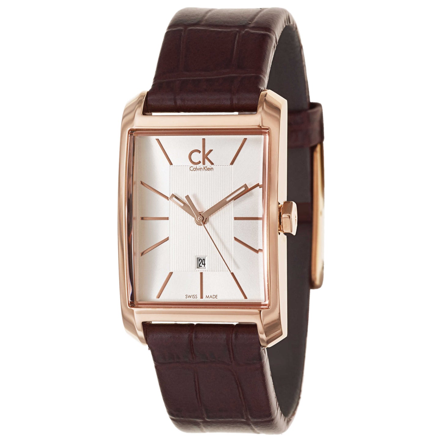 Front view of Calvin Klein Window Women's Swiss Quartz (Battery-Powered) Watch K2M23620