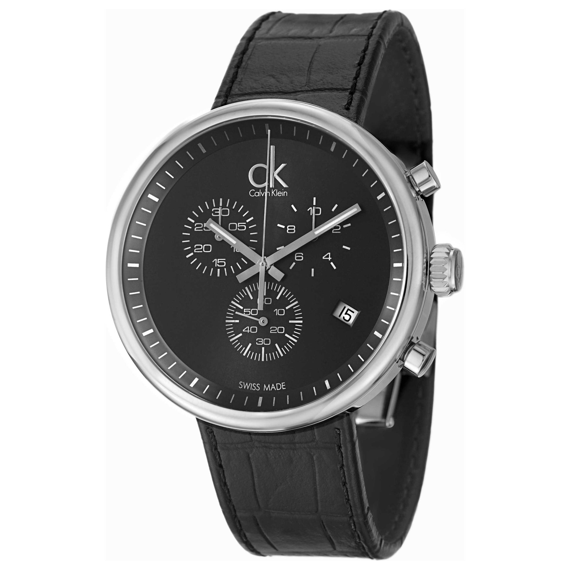 Front view of Calvin Klein Substantial Men's Swiss Quartz (Battery-Powered) Watch K2N271C1