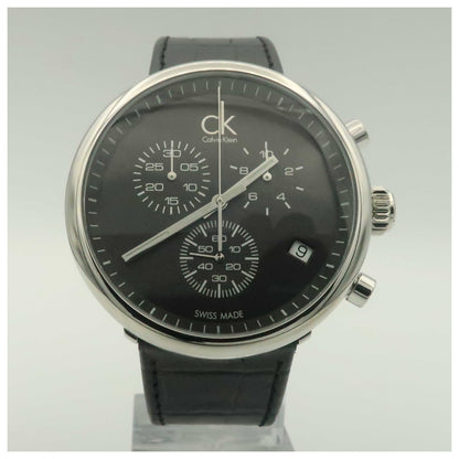 Front view of Calvin Klein Substantial Men's Swiss Quartz (Battery-Powered) Watch K2N281C1-PO