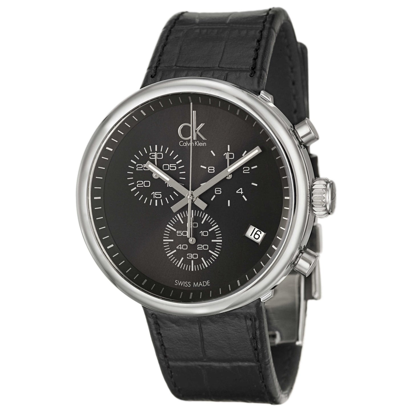 Front view of Calvin Klein Substantial Men's Swiss Quartz (Battery-Powered) Watch K2N281C1