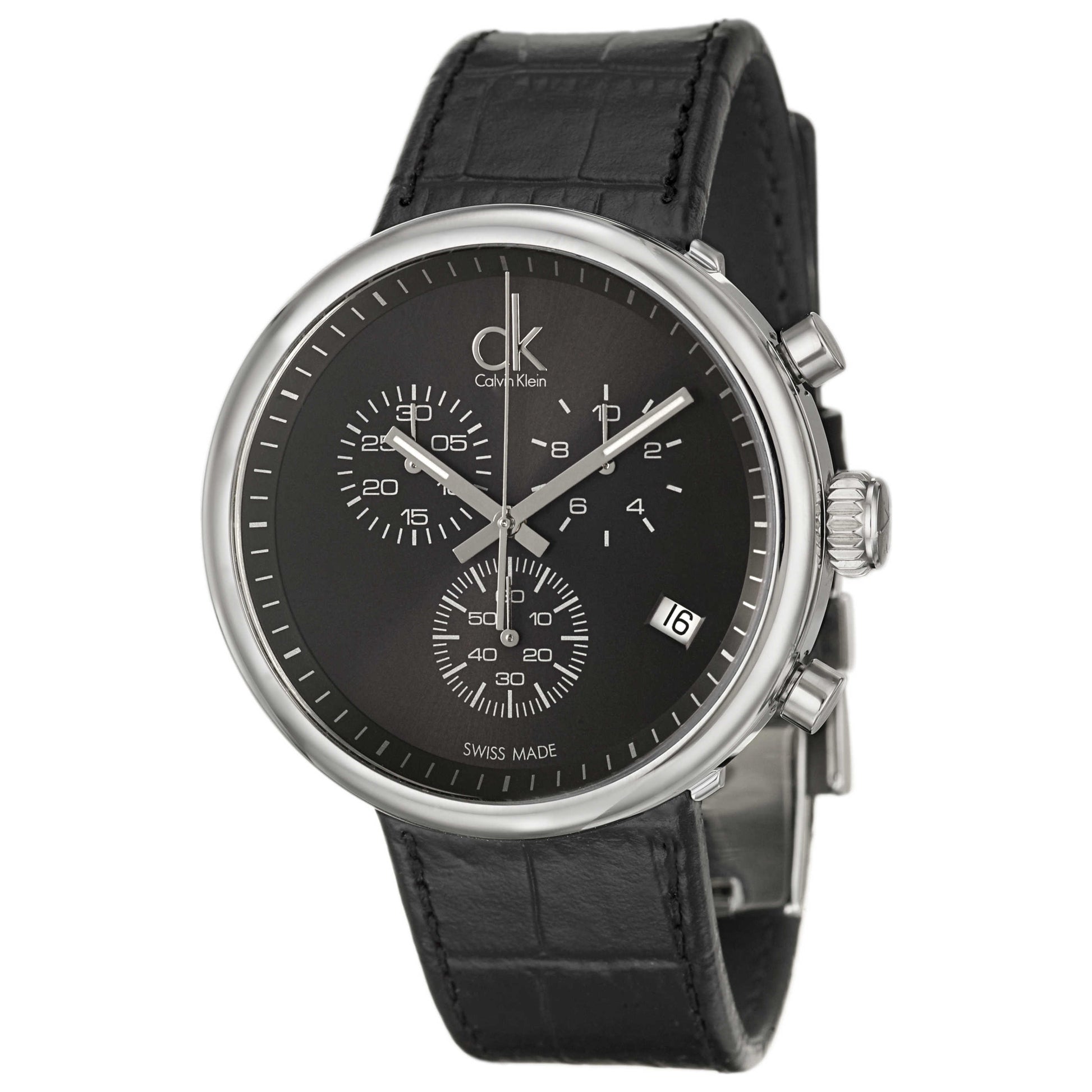 Front view of Calvin Klein Substantial Men's Swiss Quartz (Battery-Powered) Watch K2N281C1
