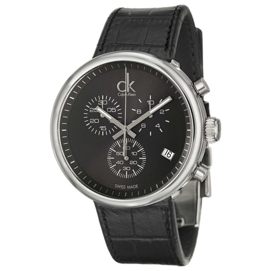 Front view of Calvin Klein Substantial Men's Swiss Quartz (Battery-Powered) Watch K2N281C1