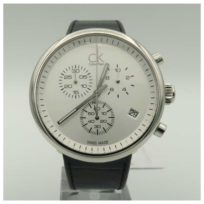 Front view of Calvin Klein Substantial Men's Swiss Quartz (Battery-Powered) Watch K2N281C6-SDV