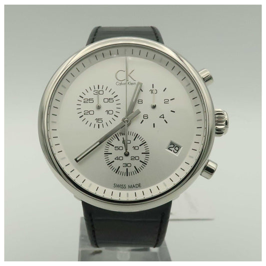 Front view of Calvin Klein Substantial Men's Swiss Quartz (Battery-Powered) Watch K2N281C6-SDV