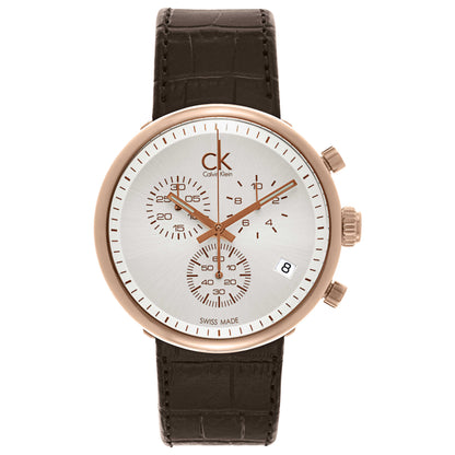Front view of Calvin Klein Substantial Men's Swiss Quartz (Battery-Powered) Watch K2N286G6