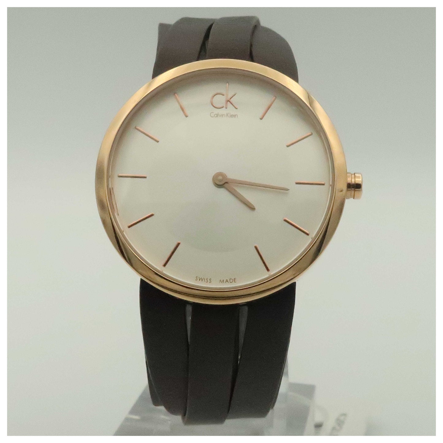 Front view of Calvin Klein Extent Women's Swiss Quartz (Battery-Powered) Watch K2R2L6G6-PO
