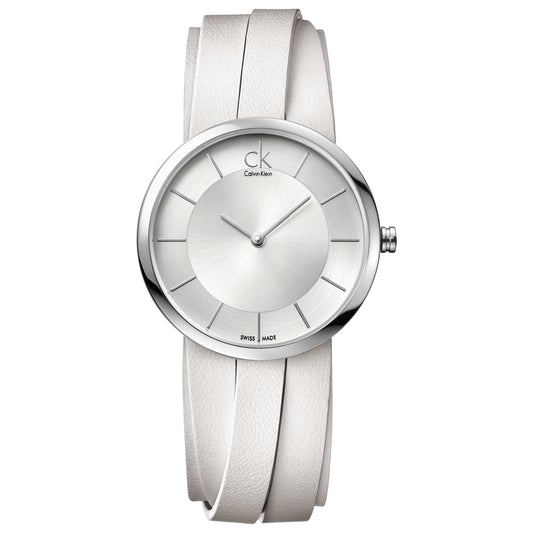 Front view of Calvin Klein Extent Women's Swiss Quartz (Battery-Powered) Watch K2R2M1K6