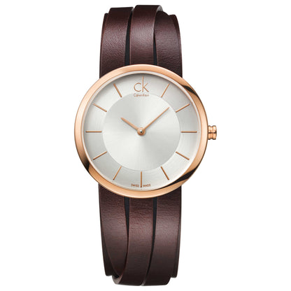 Front view of Calvin Klein Extent Women's Swiss Quartz (Battery-Powered) Watch K2R2S6G6