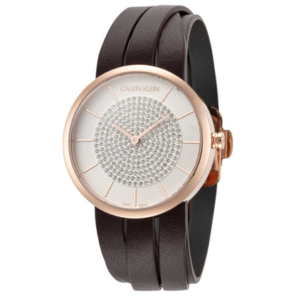 Front view of Calvin Klein Extension Women's Quartz Watch K2R2STGW