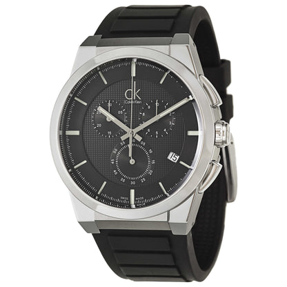 Front view of Calvin Klein Dart Men's Swiss Quartz (Battery-Powered) Watch K2S371D1