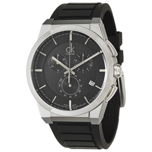 Front view of Calvin Klein Dart Men's Swiss Quartz (Battery-Powered) Watch K2S371D1