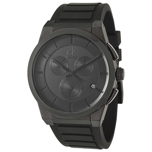 Front view of Calvin Klein Dart Men's Swiss Quartz (Battery-Powered) Watch K2S374D1