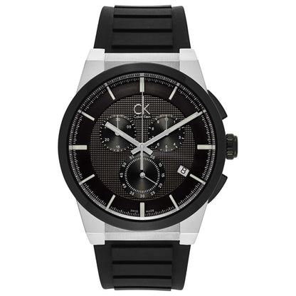 Front view of Calvin Klein Dart Men's Swiss Quartz (Battery-Powered) Watch K2S37CD1