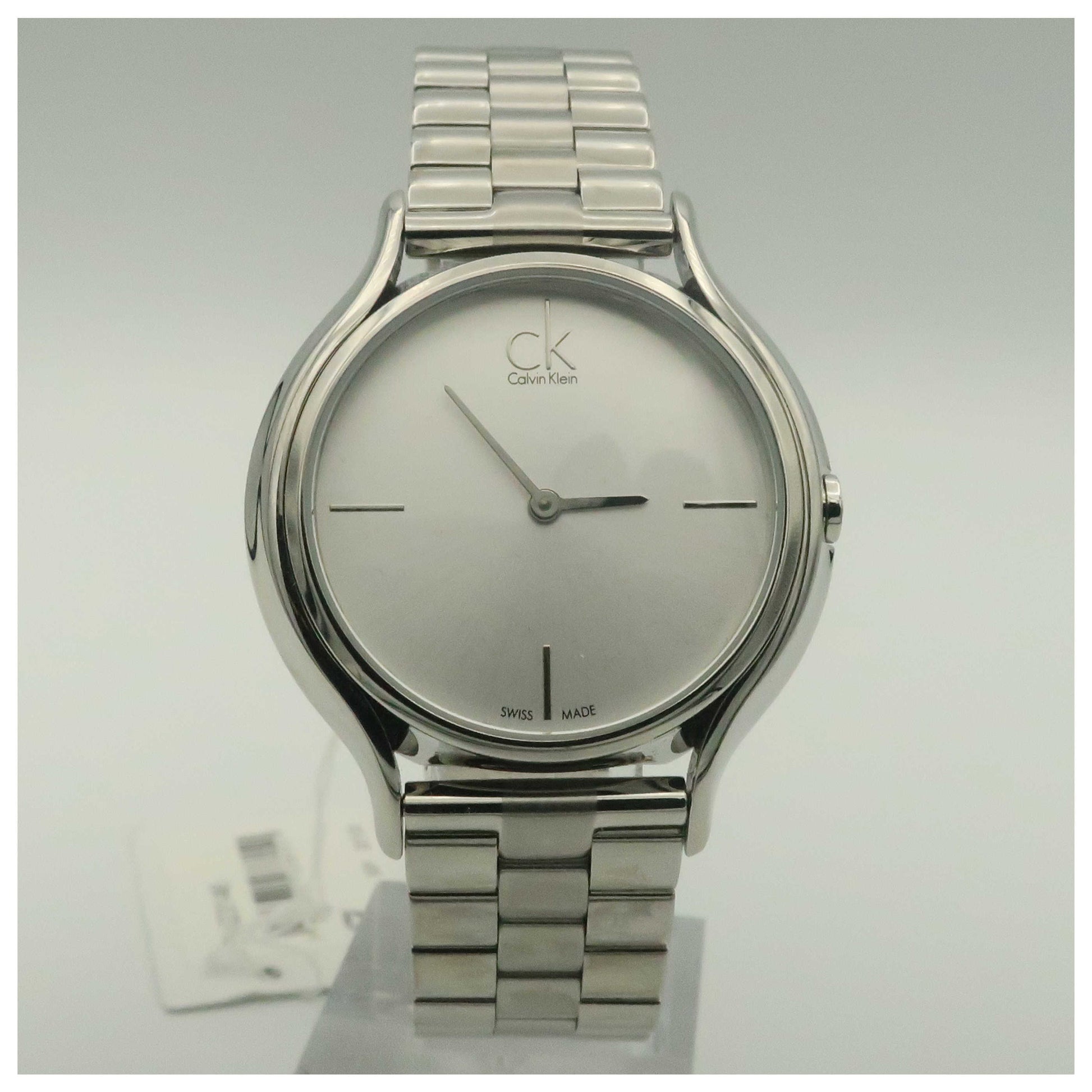 Front view of Calvin Klein Skirt Women's Swiss Quartz (Battery-Powered) Watch K2U23146-SD