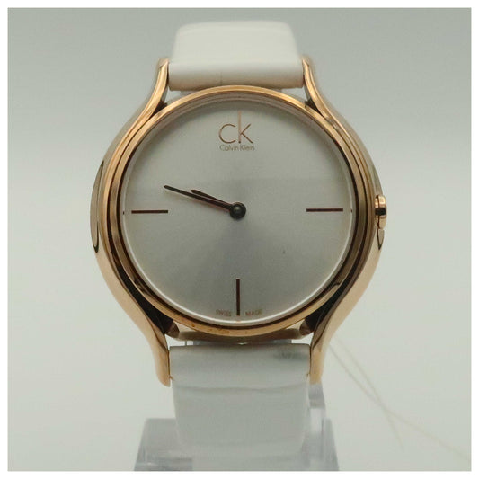 Front view of Calvin Klein Skirt Women's Swiss Quartz (Battery-Powered) Watch K2U236K6-PO