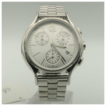 Front view of Calvin Klein Skirt Women's Swiss Quartz (Battery-Powered) Watch K2U29146-SD