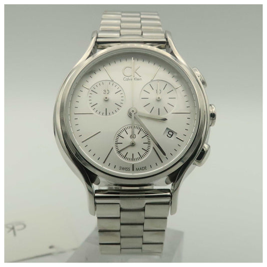 Front view of Calvin Klein Skirt Women's Swiss Quartz (Battery-Powered) Watch K2U29146-SD