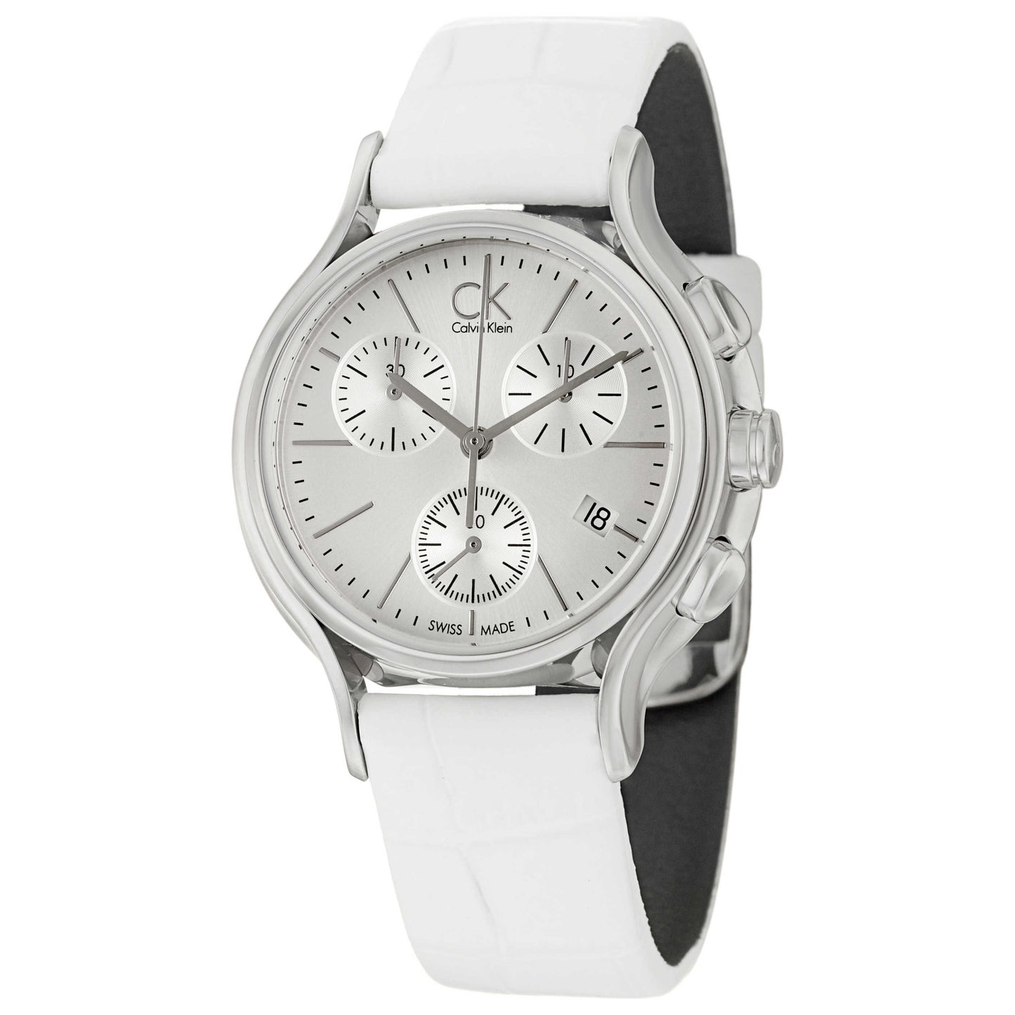 Front view of Calvin Klein Skirt Women's Swiss Quartz (Battery-Powered) Watch K2U291L6