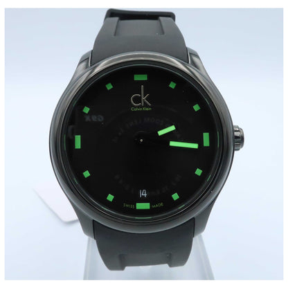 Front view of Calvin Klein Visible Men's Swiss Quartz (Battery-Powered) Watch K2V214DX-SD